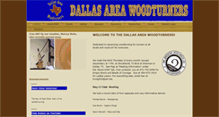 Desktop Screenshot of dallaswoodturners.com